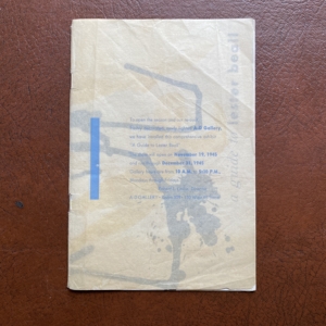 Lester Beall, A Guide to Lester Beall, A-D Gallery / The Composing Room, NY, 1945