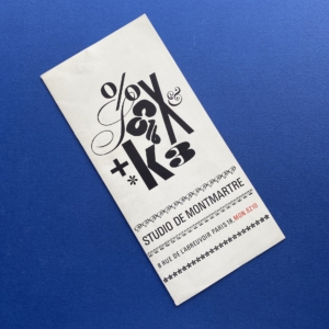 Studio de Montmartre, Paris, SM, 1970s