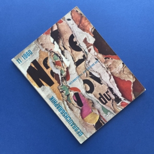 Gebrauchsgraphik 11, International advertising art, Eberhard Hölscher, 1960
