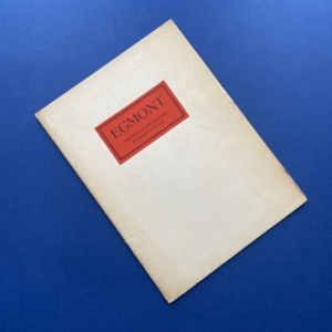 Egmont, DE ROOSE Sjoerd Hendrik, Amsterdam Type Foundry, 1938