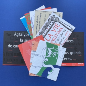 La collection AgfaType, Agfa, 1995