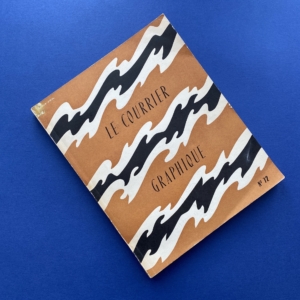 Le Courrier Graphique n°72, France, 1954