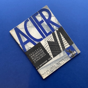 Acier n°3, Procédés Nord-Américains de construction métallique d’immeubles, OTUA, Paul Martial (Ed.), 1929