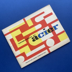 Constructions en acier, Paris, Projets de l’ENSBA primés en 1956, Paris, OTUA, 1956