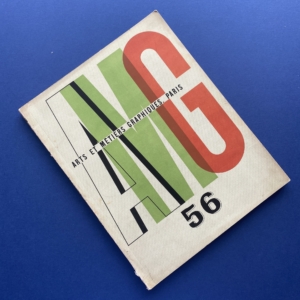 Arts et Métiers Graphiques n°56, Paris, Deberny et Peignot, 1937