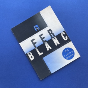 Fer Blanc, Le Lait et le fer blanc, 1933, OTUA