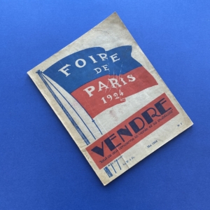 Vendre, Foire de Paris, #7, May 1924