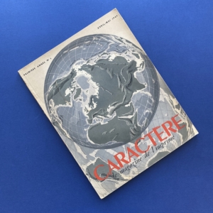 Caractère, Le magazine de l'imprimé #1, First year, April/May 1949
