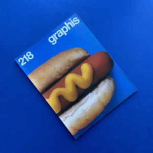 Graphis #218, International journal of graphic art and applied art, vol. 37, March/April 1982