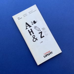 Type overview, schriften-übersicht, Linotype Library, Feb. 1991