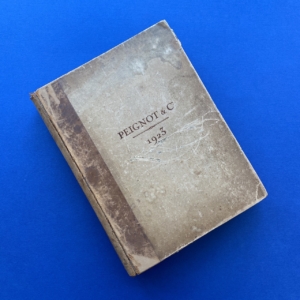 Spécimen général Peignot & Cie, G. Peignot et Fils, 1923