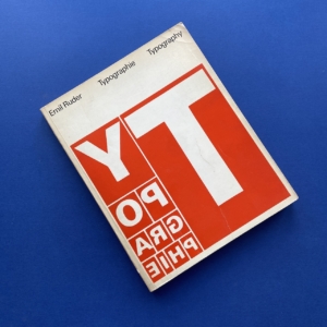 RUDER Emil, Typography, Arthur Niggli, Switzerland, 4th revised edition 1982