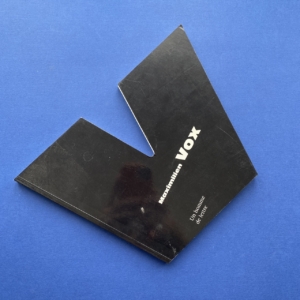 VOX Maximilien Un homme de lettre, Mairie de Paris, 1995