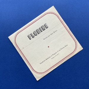 Floride, Déssiné par Imre Reiner, [1939], Fonderies Deberny et Peignot, Paris