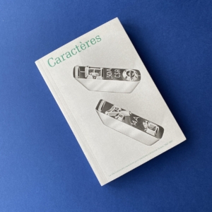 Caractères, La fabrication des caractères pour machine à écrire en Suisse, 1941-1997, Sophie Wietlisbach, Triest Verlag, 2025