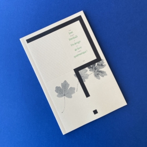 Un design de livre systématique ?, John Morgan, Jost Hochuli, B42, 2020