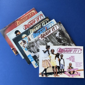 Graff it, first version n° 1,5,6,7,8,9, 1998-2001