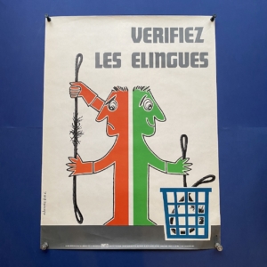 Vérifiez les élingues, B. Chadebec, 1970's