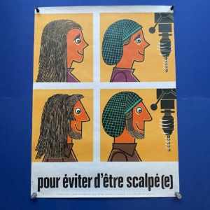 pour éviter d'être scalpé(e), B. Chadebec, 1974