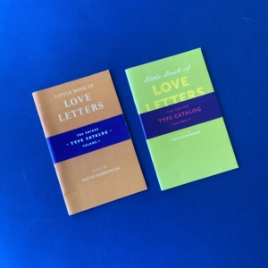 Little Book of Love Letters, The Emigre Type Catalog Vol. I & II, Berkeley, Emigre, 2006