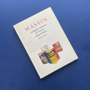 Massin, Catalogue raisonné de l'oeuvre typographique, 1948- 1958