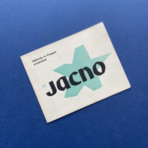 Jacno, Paris, Deberny & Peignot, 1949