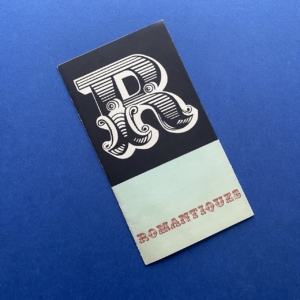 Romantiques, Paris, Fonderie Typographique Française, 1953