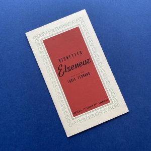 Vignettes Elseneur, Paris, Fonderie Typographique Française, 1950s