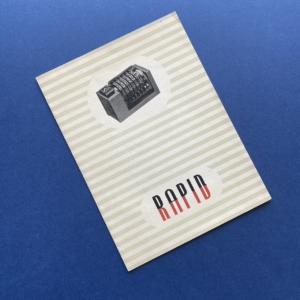 Rapid, Paris, Fonderie Typographique Française, no date