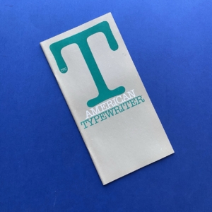 ITC American Typewriter, New York, ITC, 1975