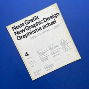 Neue Grafik / New Graphic Design / Graphisme actuel #4