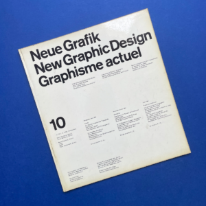 Neue Grafik / New Graphic Design / Graphisme actuel #10