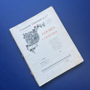 Deberny & Cie, Clichés et gravures, circa 1900