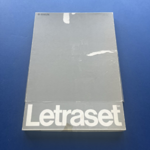 Box of 27 Helvetica Letraset sheets